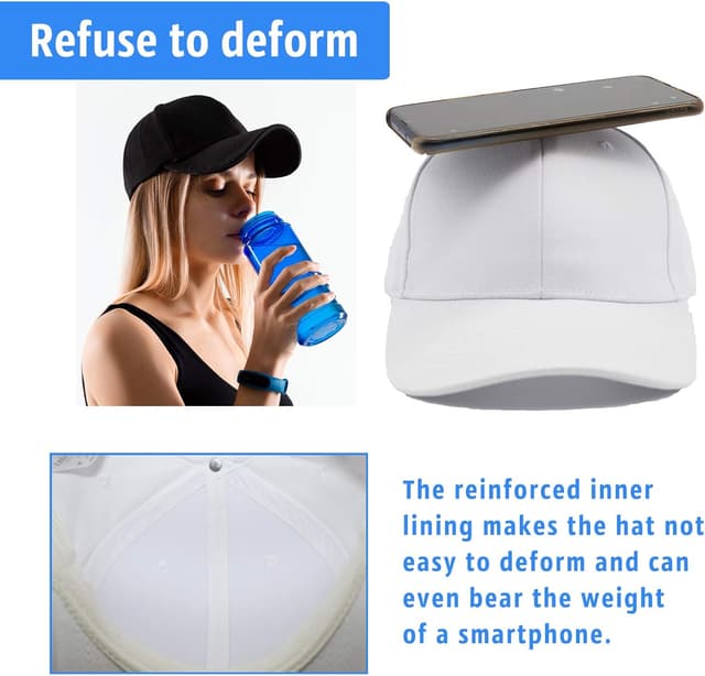 Detalle de Interstellar Fire Baseballkappe aus 100% Baumwolle – verstellbar (56–60 cm), Unisex