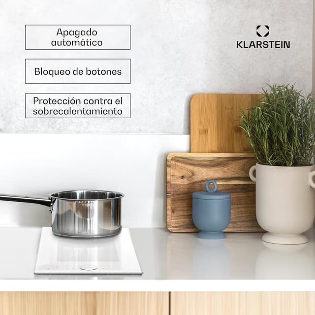 Thumbnail 4 de Klarstein Placa Vitrocerámica de Inducción, 2 Fogones ⚡