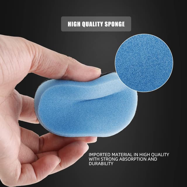 Detalle de SPTA drill polishing pads set (36pcs) with M14 adapter for car polishing, waxing and sanding