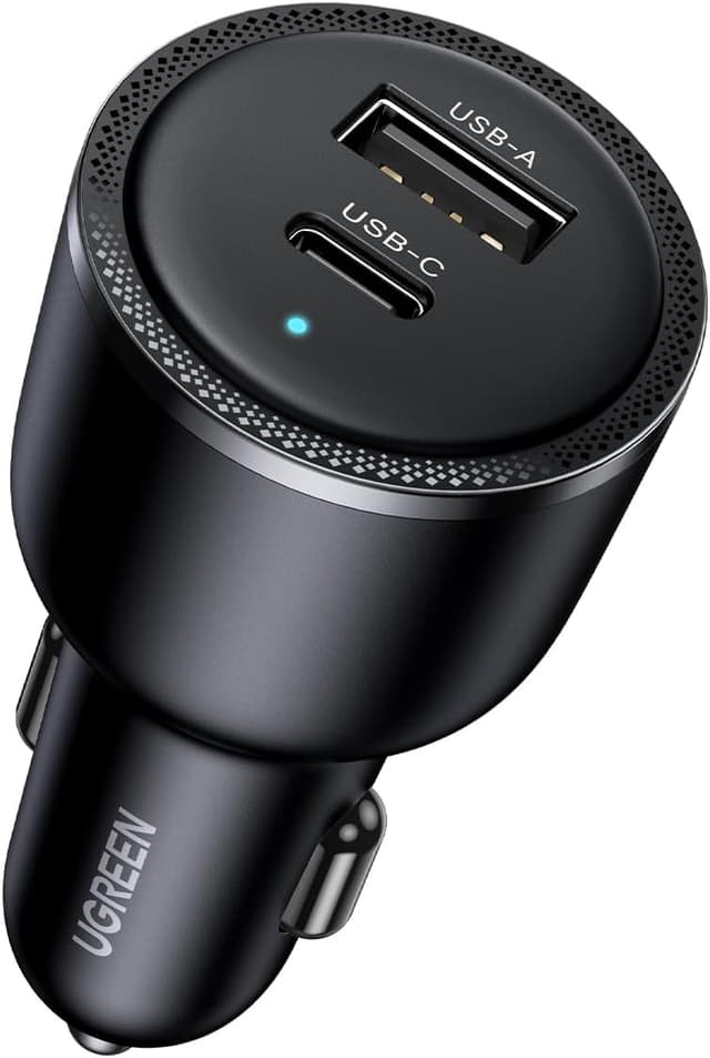 Detalle de UGREEN 63W Caricatore Auto USB C