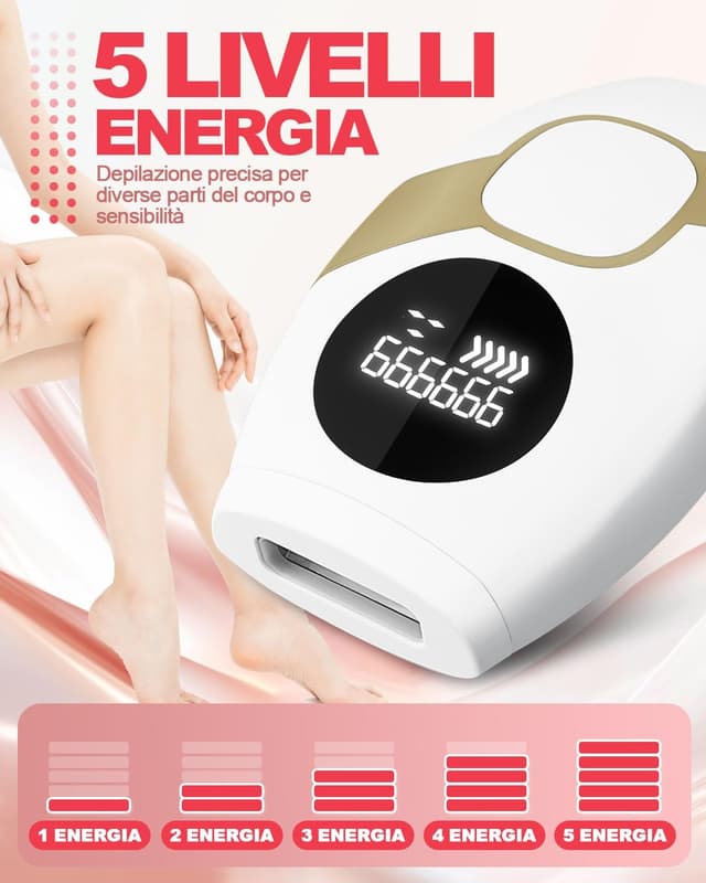 Thumbnail 3 de Onalix IPL Epilatore 999900 flash