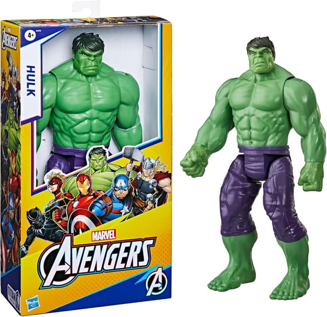 Detalle de Marvel Hulk Titan Hero Blast Gear 30 cm