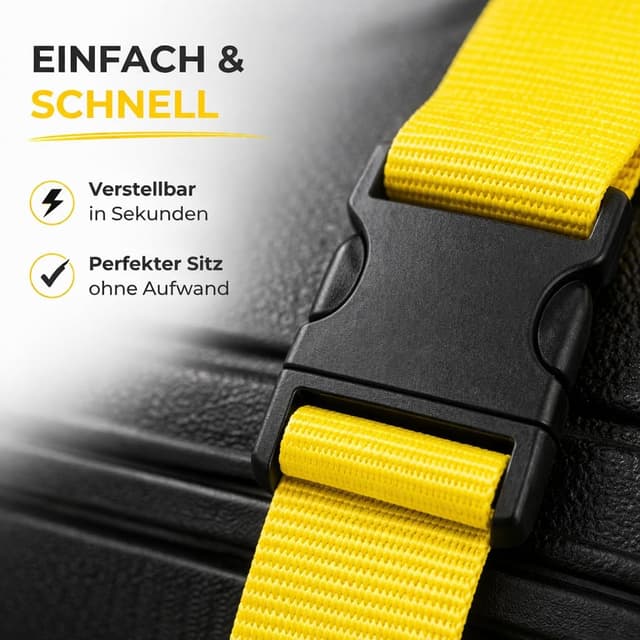 Thumbnail 6 de Kofferband Set 4 Stück Koffergurt