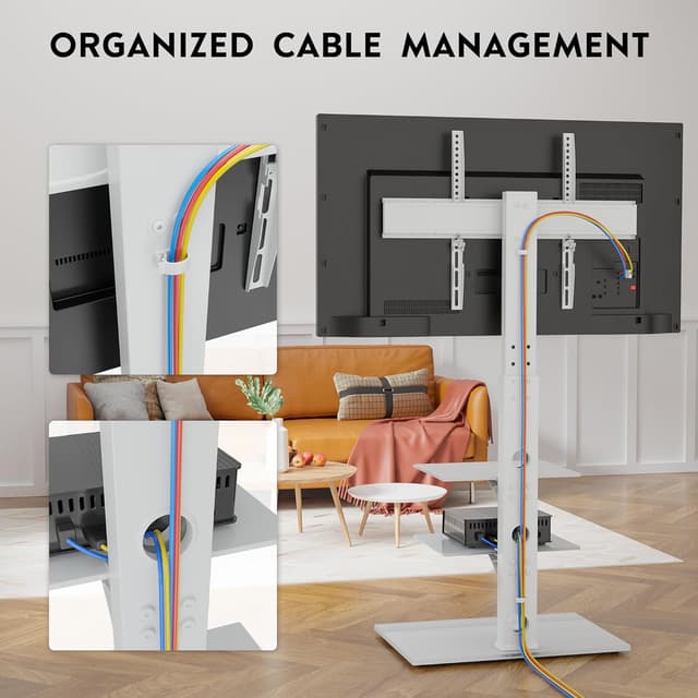 Thumbnail 4 de BONTEC Universal Floor TV Stand 30–70 Inch