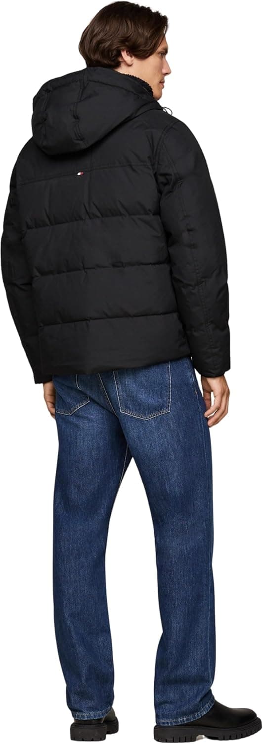 Detalle de Tommy Hilfiger Veste matelassée homme Rockie Utility avec capuche fixe