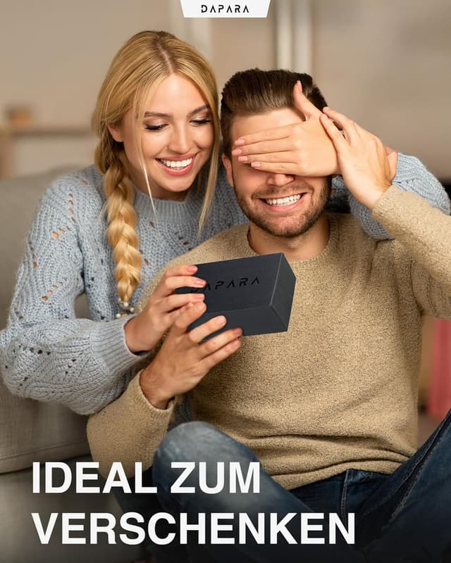 Thumbnail 6 de DAPARA Herren-Geldbörse Slim Wallet Carbon Red 2 mit RFID-Schutz (für 13 Karten)