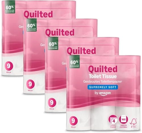 Imagen de by Amazon Papel higiénico acolchado 160 hojas en OfertitasTOP