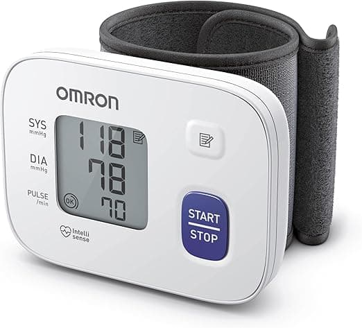 Detalle de OMRON RS1: Monitor de presión arterial compacto para muñeca 🩺