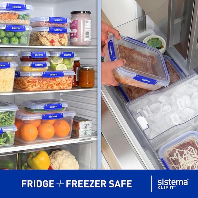 Thumbnail 5 de Sistema Klip It 28 recipientes herméticos apilables para alimentos 🍱
