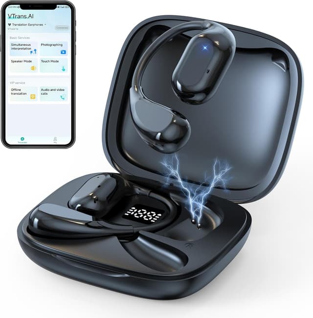 Detalle de Olycism Traducteur instantané Bluetooth 5,4