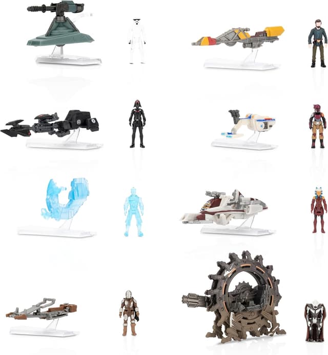 Thumbnail 2 de Star Wars Micro Galaxy Squadron Droid Tri-Fighter 3-inch