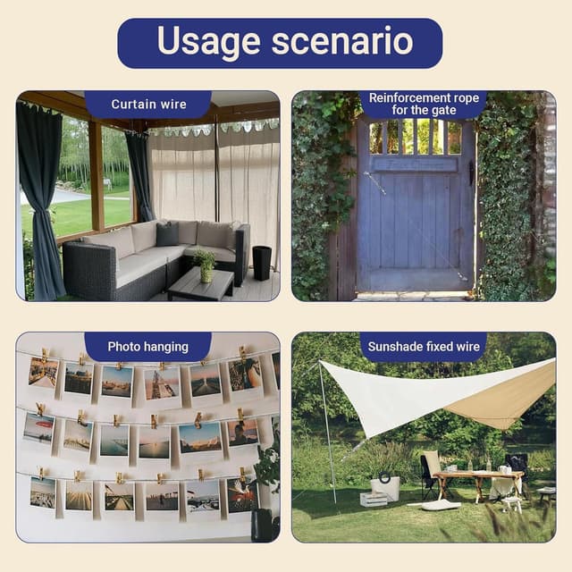 Thumbnail 6 de Xyxu trellis garden wire 35m 2mm