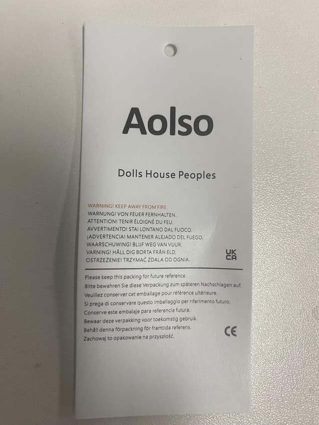 Thumbnail 7 de Aolso Familia de Muñecas de Madera con Perros y Accesorios 🏡