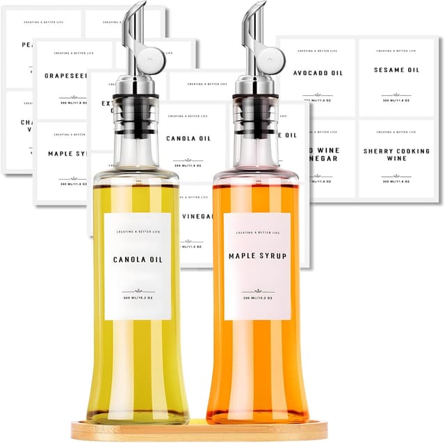 Imagen de GIXSEGIE 300ml Olive Oil Dispenser Set 🥫 en OfertitasTOP