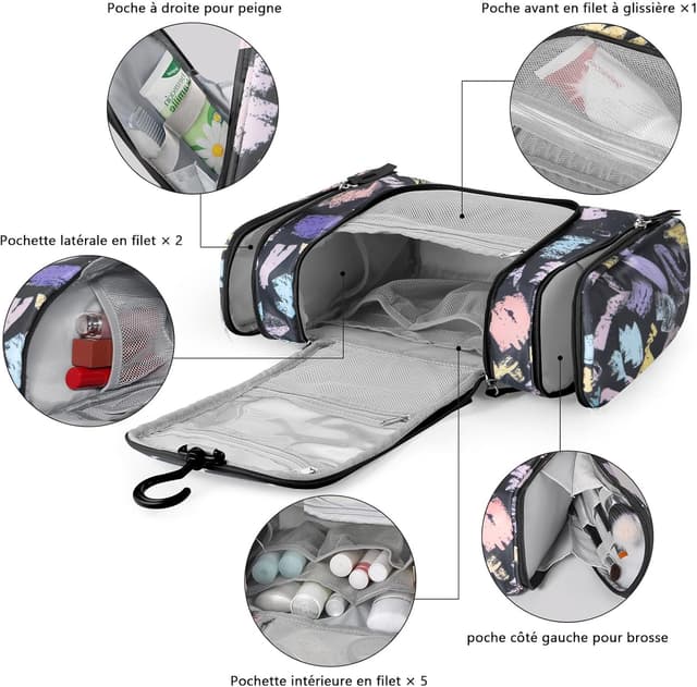 Thumbnail 2 de FOREGOER Trousse de Toilette Voyage Grande
