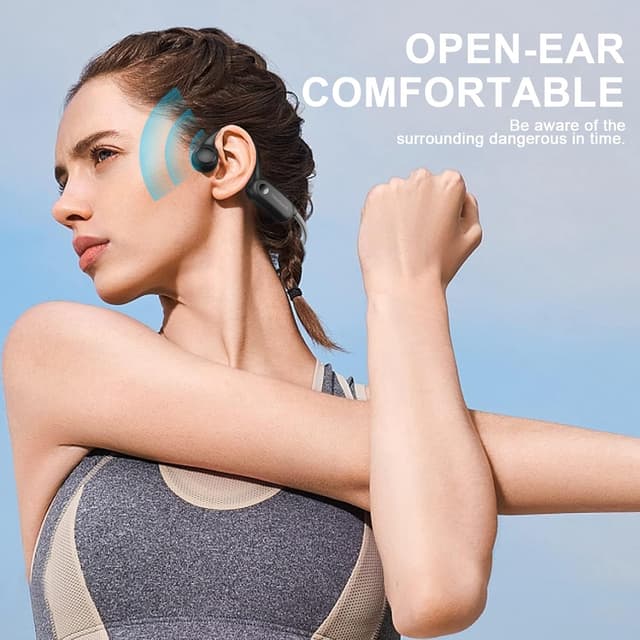 Thumbnail 2 de Cuffie a conduzione ossea Open Ear Bluetooth 5.2 10 Ore