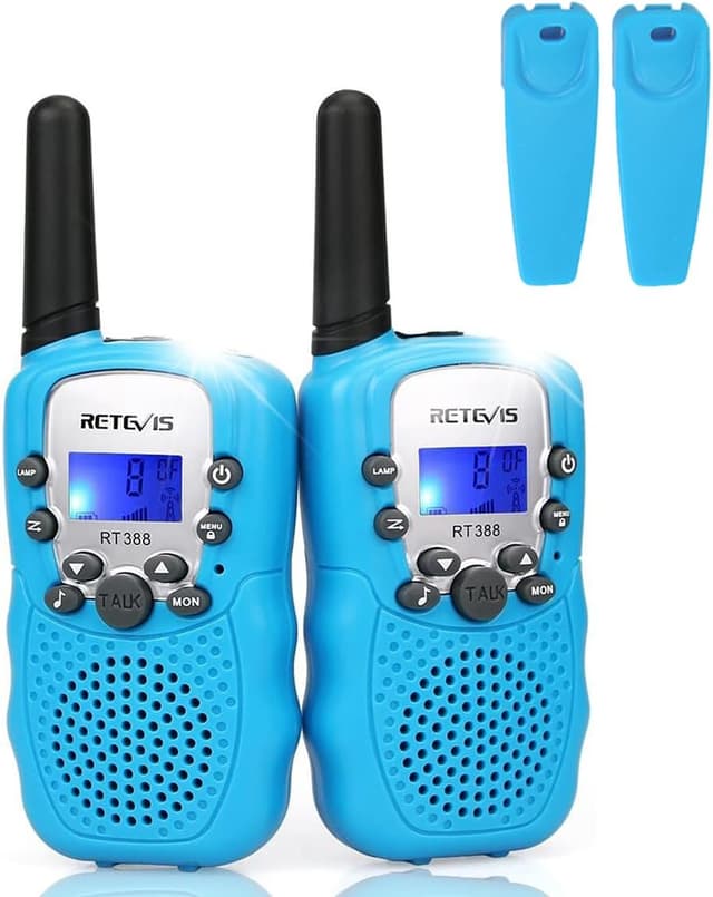 Detalle de Retevis RT388 kids walkie talkies 8 channels