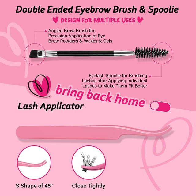 Thumbnail 4 de PRO LASHBEAUTY DIY Wimpernverlängerung Kit 280 Stück