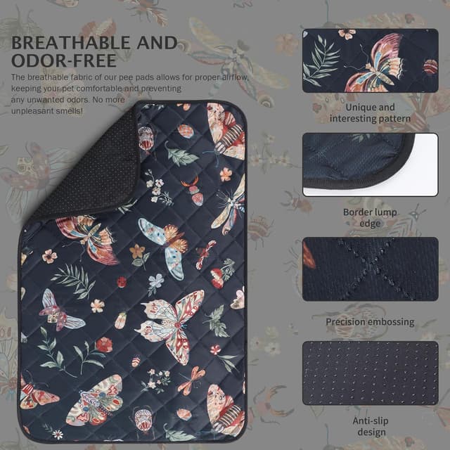 Thumbnail 1 de IEUUMLER EU014 Tappetini assorbenti riutilizzabili 2 pezzi