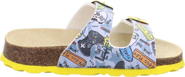 Detalle de Superfit FUSSBETTPANTOFFEL Sandale 1-800111 für Mädchen (WMS Weite M IV)