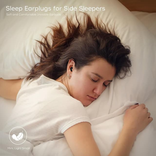 Detalle 2 de sunvito Sleep Earbuds for Side Sleepers
