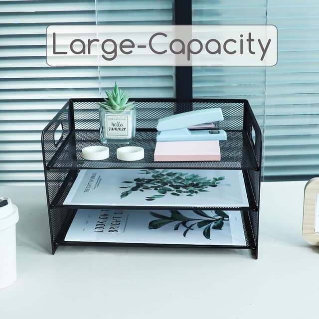 Thumbnail 5 de HIHOBDAY 3 Tier Paper Organiser 32.5cm