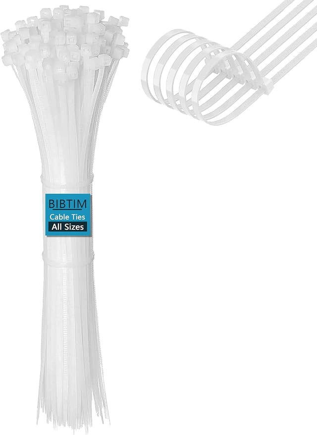 Imagen de BIBTIM 100 Stück Kabelbinder 200 mm en OfertitasTOP