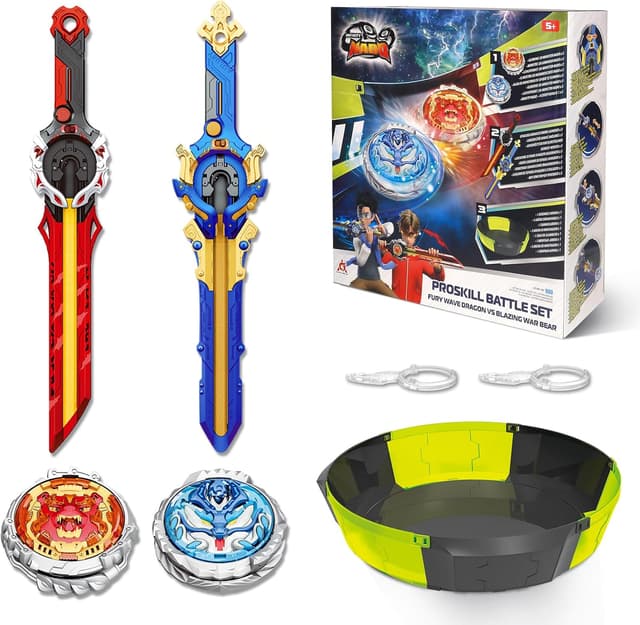 Thumbnail 6 de INFINITY NADO peonza Battle Arena Set 2 piezas