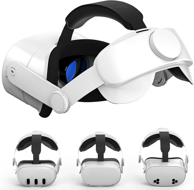 Detalle de Meta Quest 3S Adjustable Comfort Head Strap for VR