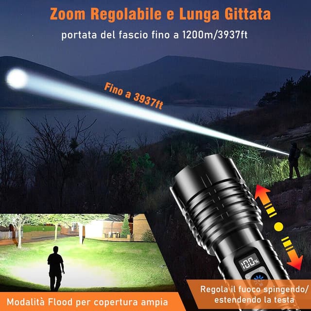 Thumbnail 6 de Shadowhawk S1695 Torcia LED 20.000 lm 🔦