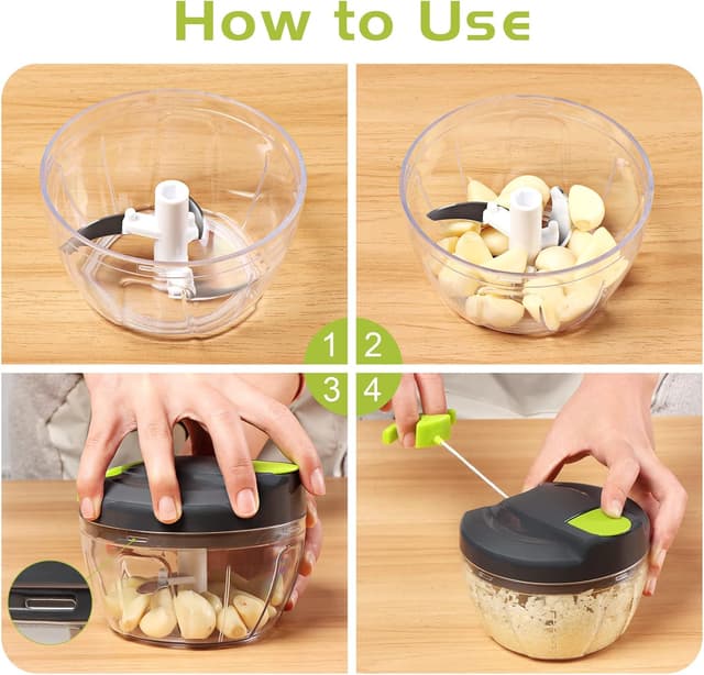 Thumbnail 2 de Sinnsally Zwiebelschneider Manuell 520 ml