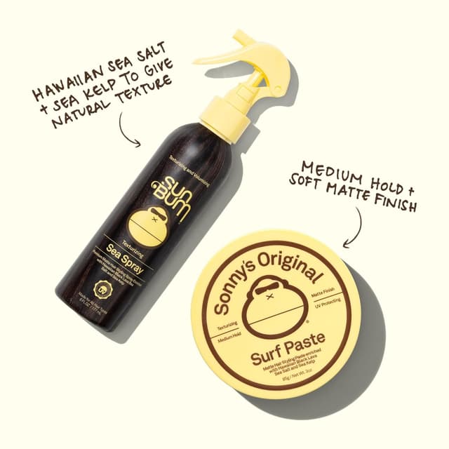 Detalle 2 de Sun Bum Sonny's Original Surf Paste 3 oz — hair paste