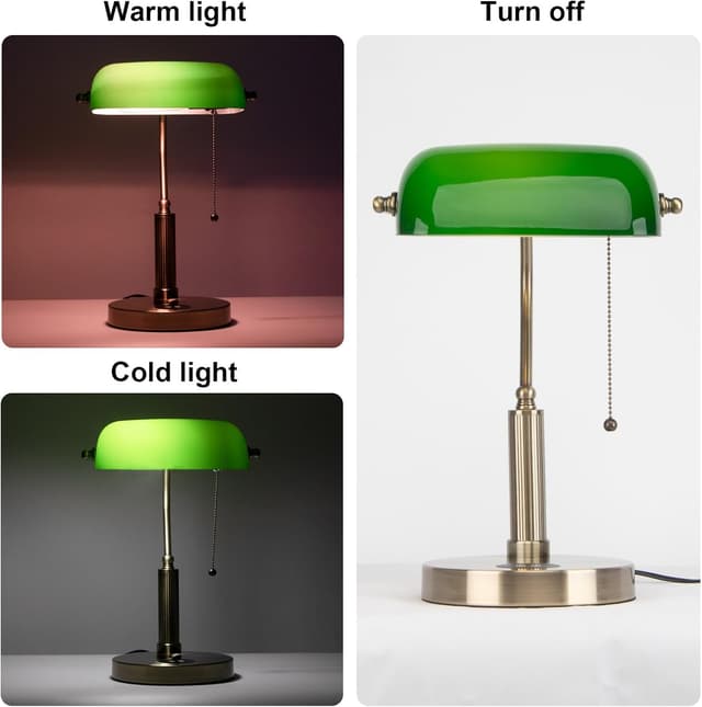 Thumbnail 4 de FIRVRE Bankers Desk Lamp