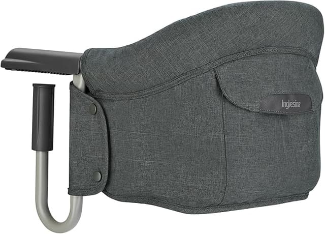 Imagen de Inglesina Fast 🌟 Asiento de Mesa Plegable y Seguro, Gris Oscuro en OfertitasTOP