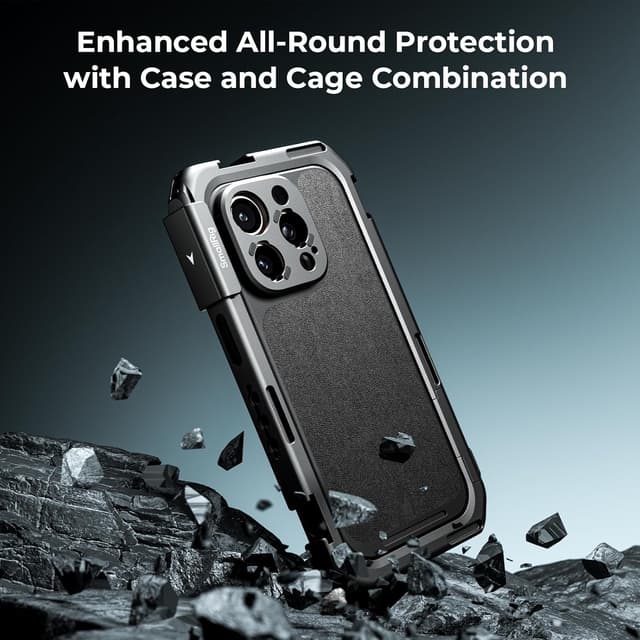 Thumbnail 4 de SMALLRIG 4828 Mobile Video Cage per iPhone 16 Pro