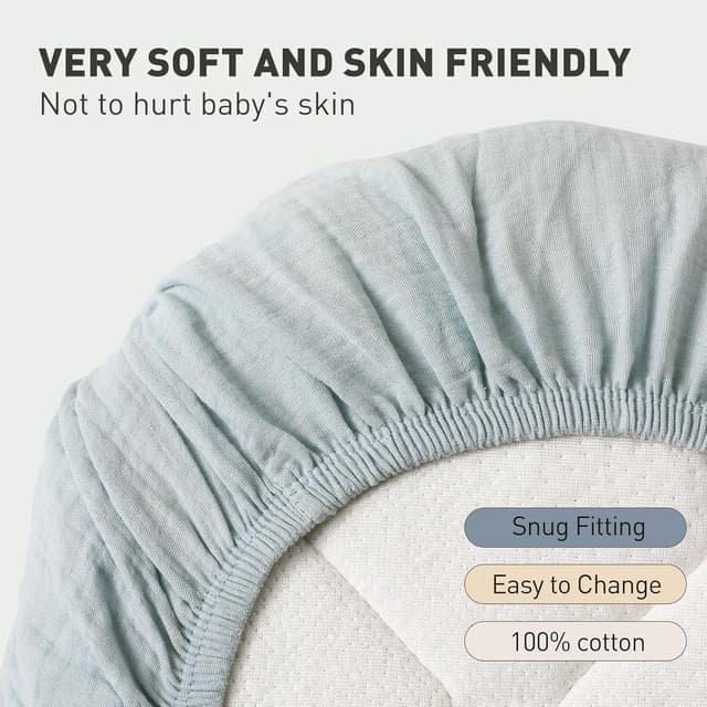 Thumbnail 5 de Soarwg Kids Kinderwagen Spannbettlaken 83 x 43 cm