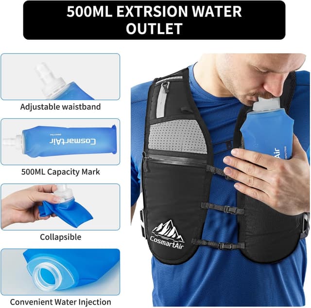 Thumbnail 3 de Running Vest Women Hydration Pack
