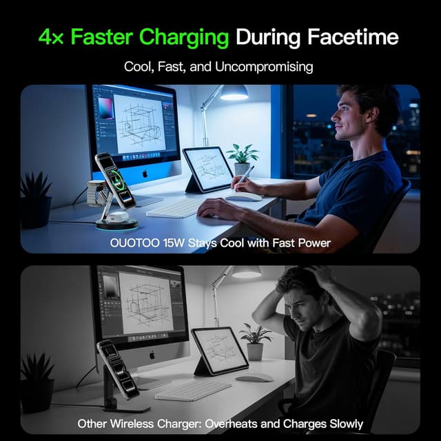 Thumbnail 3 de 2026 3-in-1 Charging Station 20W