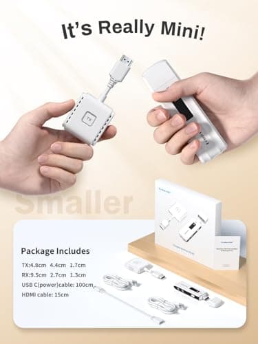 Thumbnail 6 de Lemorele HDMI Inalámbrico 50M Transmisor y Receptor 📡