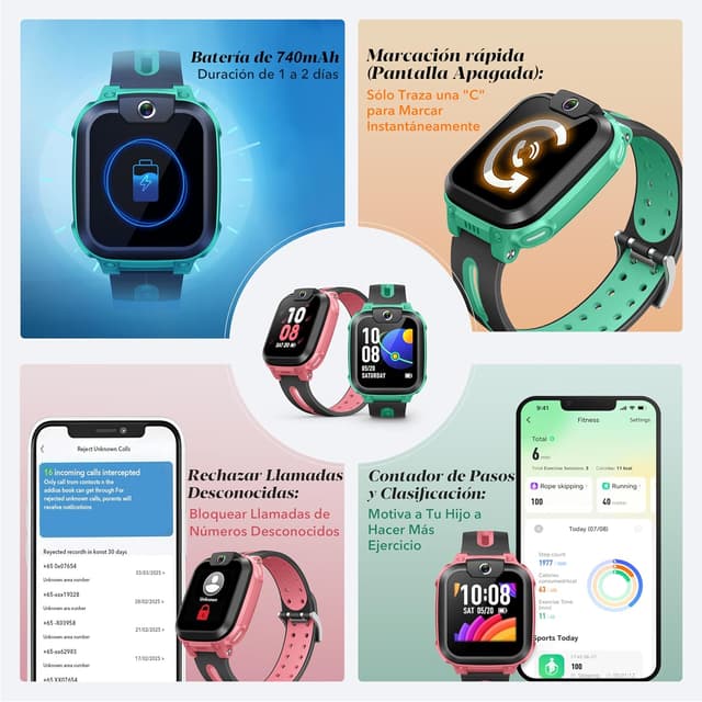 Thumbnail 5 de imoo Z1 reloj inteligente infantil