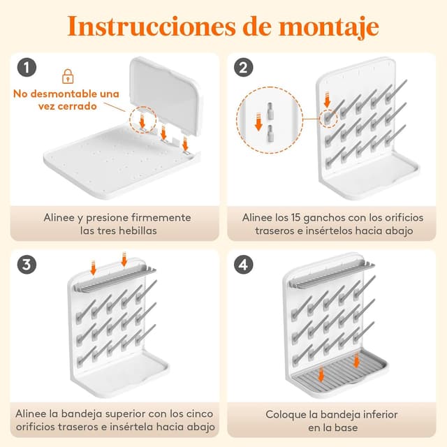 Thumbnail 6 de Lifewit Escurridor Grande para Biberones 27,9 cm 🍼