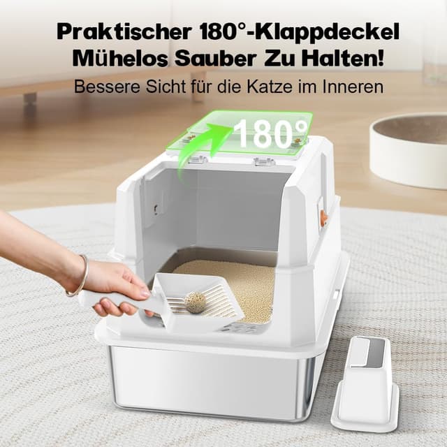 Detalle 2 de SZEE XL Edelsthal Katzenklo 58,3×37,5 cm