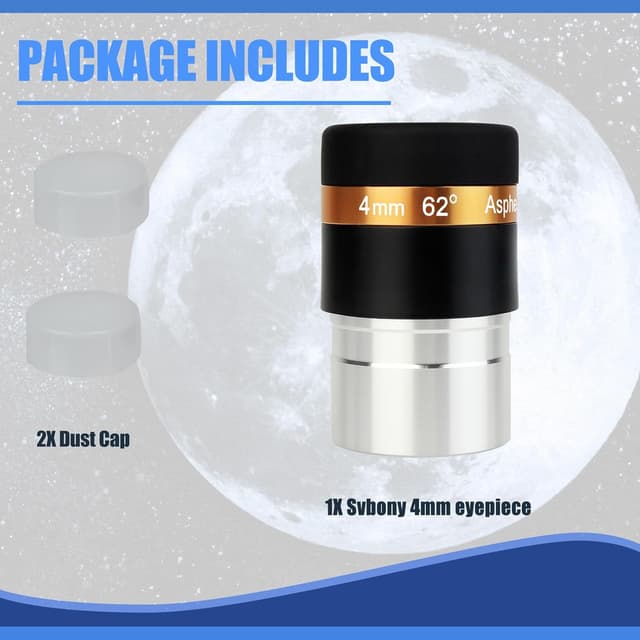 Thumbnail 6 de Svbony 4mm Okular für Teleskop