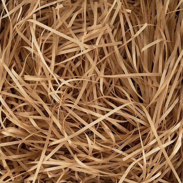 Detalle de ENOCENT brown shredded tissue paper 100g