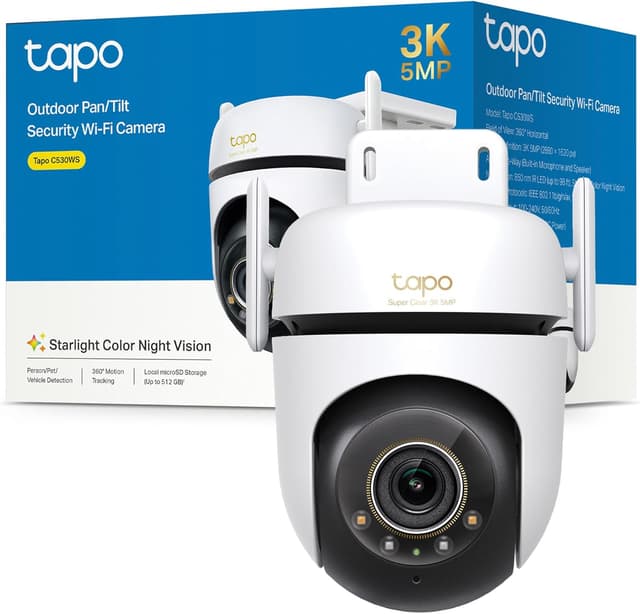 Detalle de Tapo C530WS Cámara seguridad exterior 5MP, 3K, IP66