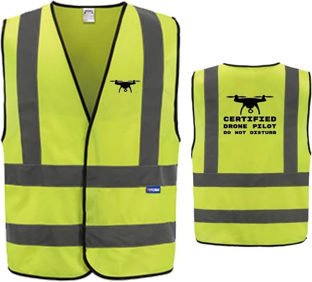 Detalle 2 de AYKRM Reflective Security Hi Vis Waistcoat – 360° reflective high visibility safety vest