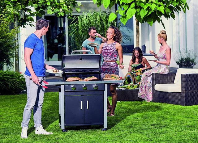 Detalle 2 de Enders Chicago 3 fuegos Barbacoa a gas