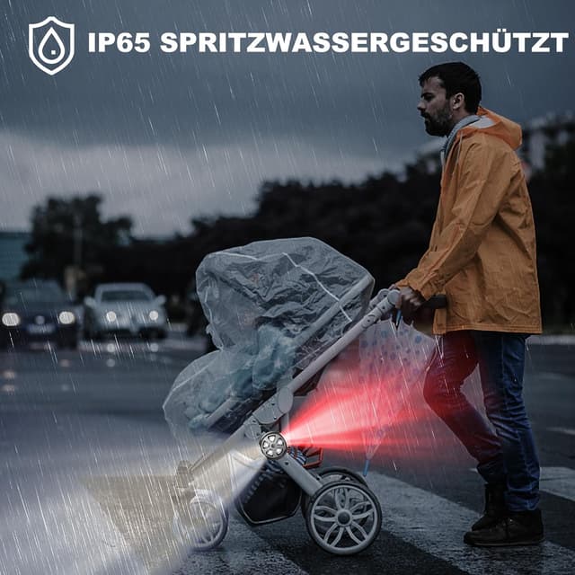 Thumbnail 4 de Aiworthy Kinderwagenlicht 2 Stück 🚼