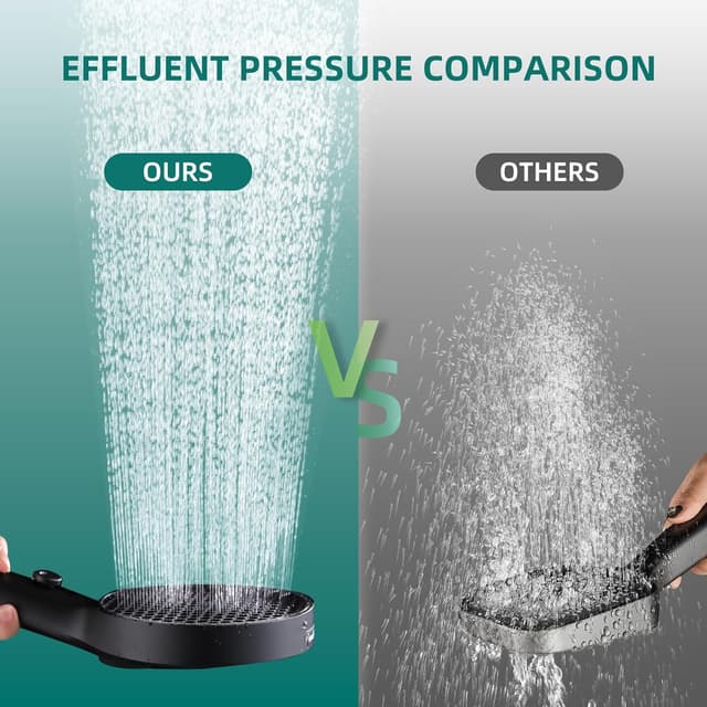 Detalle 1 de Pommeau de douche BECMai 130 mm