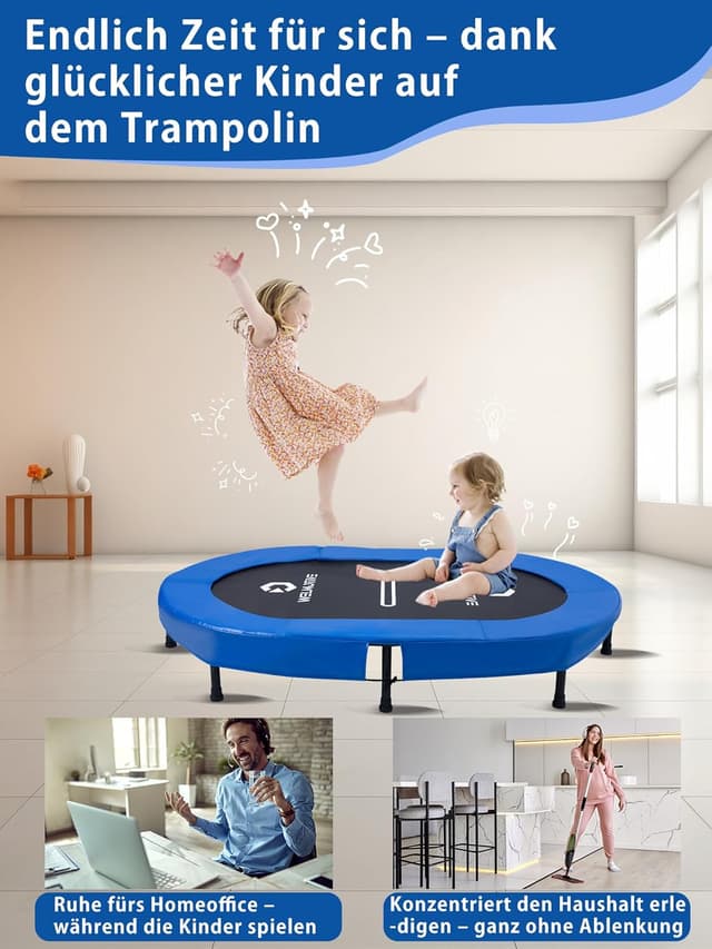 Thumbnail 2 de Welmotive Ovales Indoor Trampolin 150 kg
